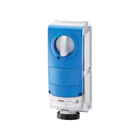 PRISE BL.IP66 S.F.3P+T 32A 500V 7H DIR GEWISS GW66555