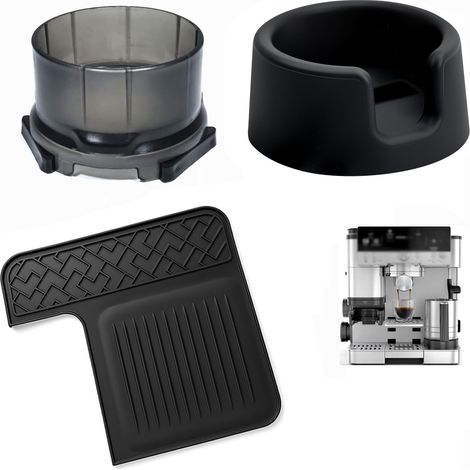 Tappetino superiore in silicone + base pressino per caffè + contenitore per la raccolta della polvere di caffè - antiscivolo - Accessori per macchina da caffè Ninja Espresso ES601 (1/5)