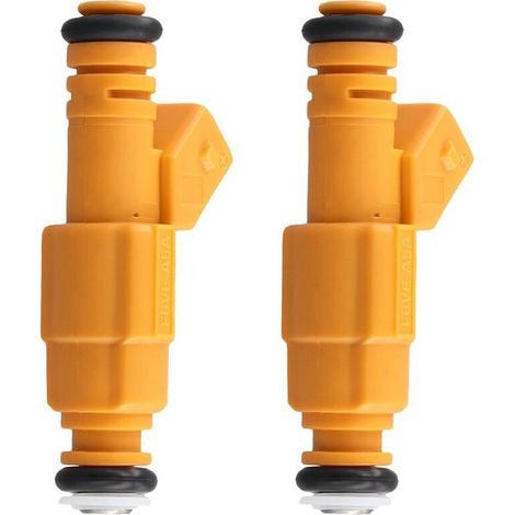 Due iniettori di carburante nuovi di zecca, codice 0280155710, per modelli Cherokee/Comanche 4.0L dal 1987 al 1998.