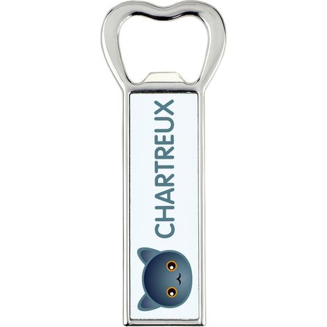 Chartreux - apribottiglie con grafica e la scritta del marchio Art-Dog (1/5)