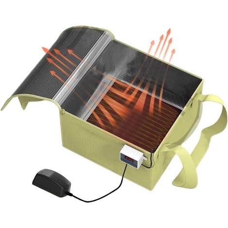 Boîte de fermentation électrique – Récipient imperméable avec contrôle de température – Isolation thermique – Nettoyage facile (1/5)