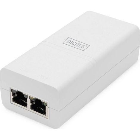 Injecteur PoE DN-95132 IEEE 802.3af (12.95 W), IEEE 802.3at (25.5 W), IEEE 802.3bt, IEEE802.3af (15.4 W), IEEE802.3at (30 W) C032082