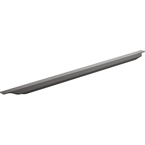 Griffleiste Schüco KONTUR (Harpunenstegmontage) schwarz gebürstet 295 mm (1/5)
