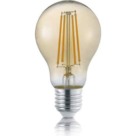 E27 Filament LED, 8 Watt, 700 Lumen, warmweiß, Ø6cm, 3 Stufen Dimmer (1/4)