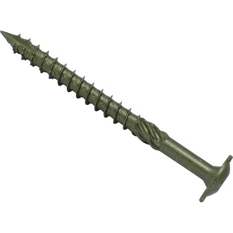 Vis Timber Fix 6,7 x 65 mm GRN - Boîte de 50 vis résistantes à la corrosion pour la construction en bois et une utilisation en extérieur.