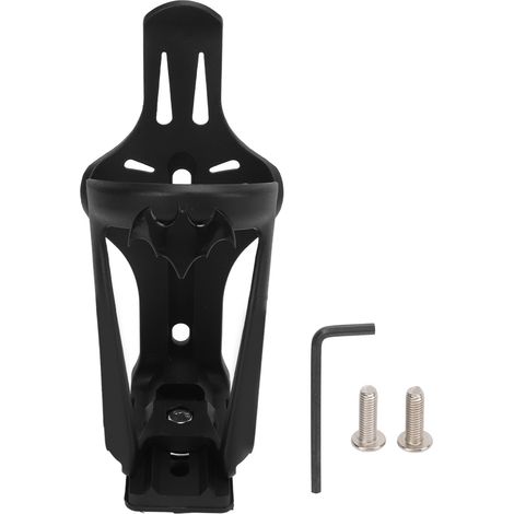Porte-bidon vélo réglable en nylon résistant, cage de bouteille durable avec clé incluse pour fixation facile.