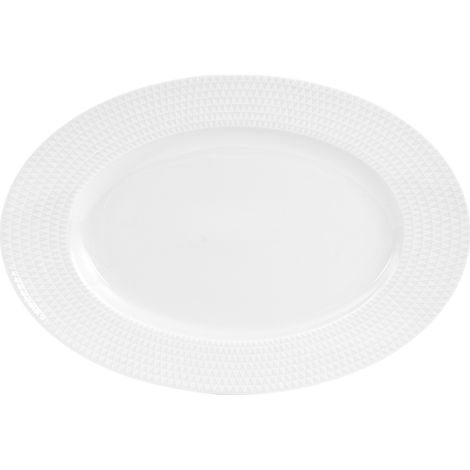 Table Passion - Plat ovale Nymphéa 35 cm