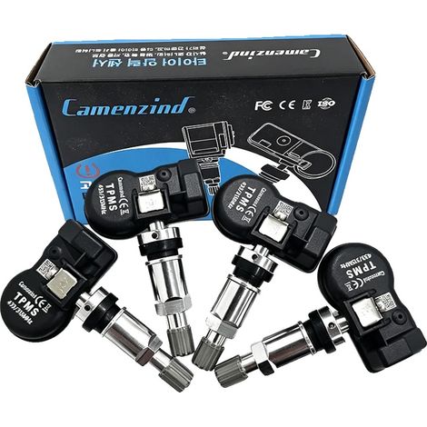 Sensores TPMS, de 315 MHz a 433 MHz, duración de la batería ≥5 años, rango de monitorización de presión de 0 a 800 kPa, compatible con TS501 y TS601. (1/5)