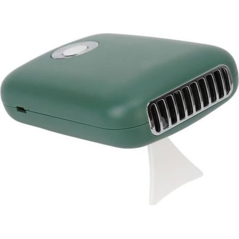 (vert)Ventilateur De Séchoir à Cils Mini Portable USB Rechargeable 3 Vitess RMM