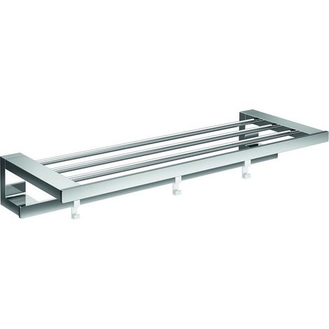 Porte-serviettes LOFT avec sèche-serviettes 600mm chromé