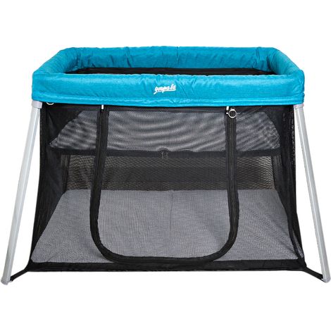 Lit parapluie de voyage pliable 2 niveaux – Ouverture latérale enroulable – Dimensions 112x83x65 cm – Poids 6.3 kg