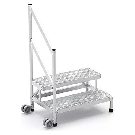 Stufenpied 2 Stufen - Maximale Arbeitshöhe 2.50m - Breite 1.65m - MP2-150-RLGCG