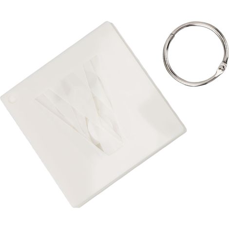 Ensemble de 36 pochoirs de 5 cm (2 pouces) comprenant des lettres et des chiffres, pour peinture à la bombe. Modèles réutilisables pour loisirs créatifs et arts plastiques, avec anneau métallique. (1/5)