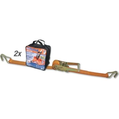 Robur 8182 8,5/B2 Cricchetti nastro a uncino 8,5 m poliestere 2 Pz. (1/3)
