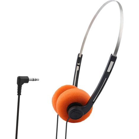 Casque o portable style rétro, fil d'acier, compact et léger, son (1/5)