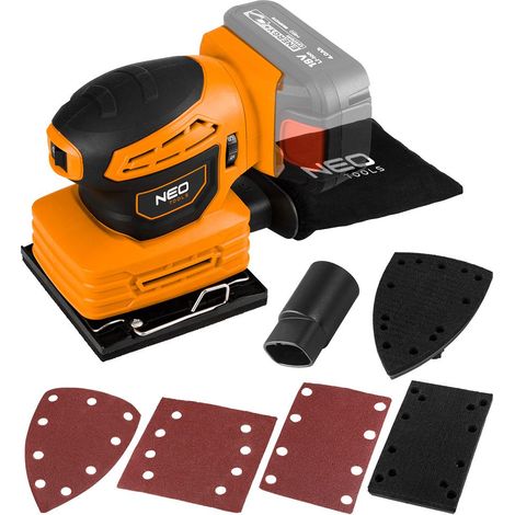LIJADORA ORBITAL 3 EN 1 DE 18 V SIN BATERÍA - T N04-623 (1/5)