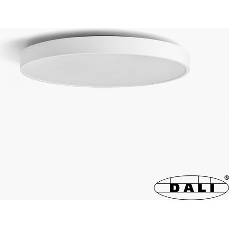 DOMIO superficie blanco Ø600 43W prismático 4000K CRI80 DALI
