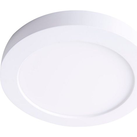 Plafonnier LED Rond Extra Plat Luminaire de Plafond CCT Réglable Blanc Chaud à Froid Ø 24,6 cm - PANGIVO (1/5)