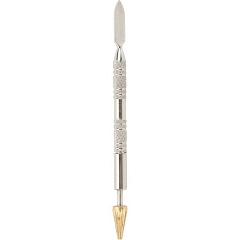 Stylo Rouleur Cuir Premium - Manche Moleté Antidérapant - Teinture Cuir Haute Résistance - Application Facile (1/5)