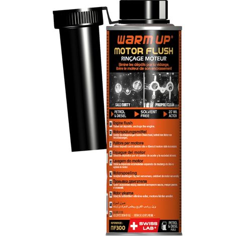 WARM UP MOTOR FLUSH désembouant rinçage pré-vidange moteur et boite 300ml