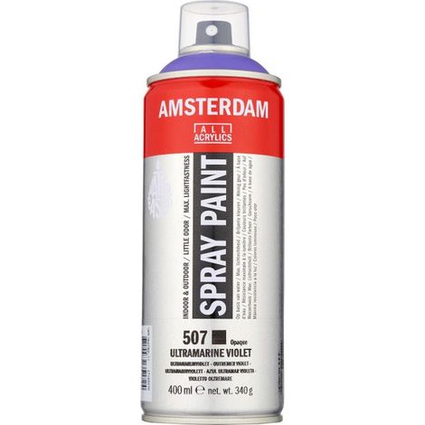 Bombe de peinture Amsterdam 400 ml outremer violet