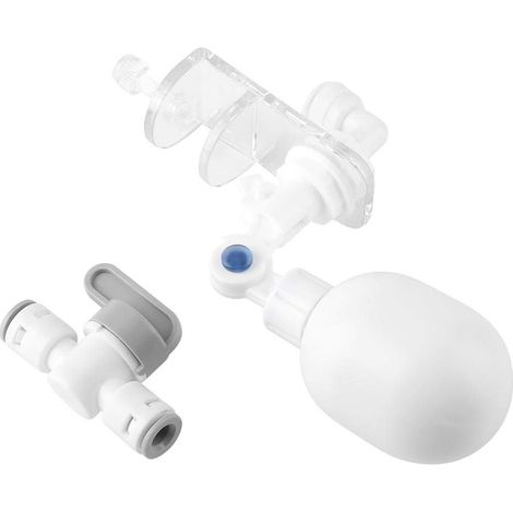 Robinet à Tournant Sphérique Flotteur pour Filtre à Eau, Système d’Aquarium Automatique Réglable, Vanne d’Arrêt Mécanique pour Réservoir, Étang, Aquaculture et Système Hydroponique (1/5)