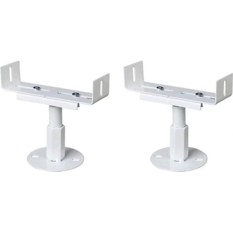 Deux jeux de supports de radiateur en fer réglables, hauteur 8cm-13cm, réglables, sans perçage.