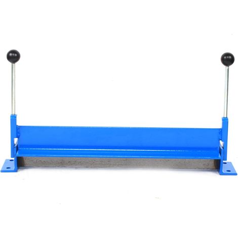 Blechbiegemaschine 460mm Max. 90° Biegewinkel Schwenkbiegemaschine Abkantbank Kantbank zum Blech Abkanten aus Gusseisen (460mm)