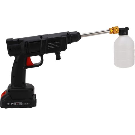 Nettoyeur Haute Pression Auto Sans Fil Portable Multifonction Electrique 100-240V Prise EU (1/5)