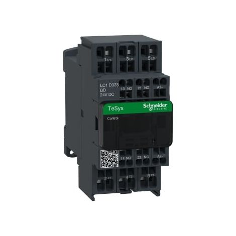Contacteur TeSys LC1-D - 3P - AC-3 440V 32 A - bobine 24V CC - LC1D323BD
