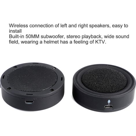 Écouteurs Bluetooth étanches pour casque, compatibles avec les motos (BT17). (1/5)
