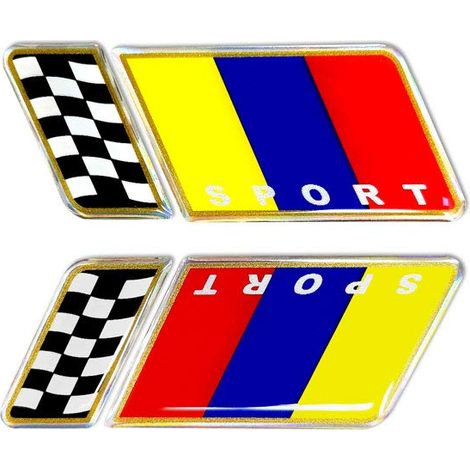 Fregi Sportivi Universali per Auto Renault, Kit Basic (1/5)