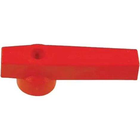 cyclingcolors maniglia valvola rubinetto leva sfera rosso plastica arag 455