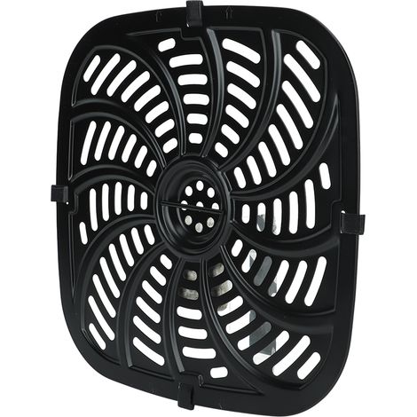 Panier de rechange pour friteuse, plaque grill antiadhésive avec pare-chocs en caoutchouc, accessoire pour 8qt (1/5)