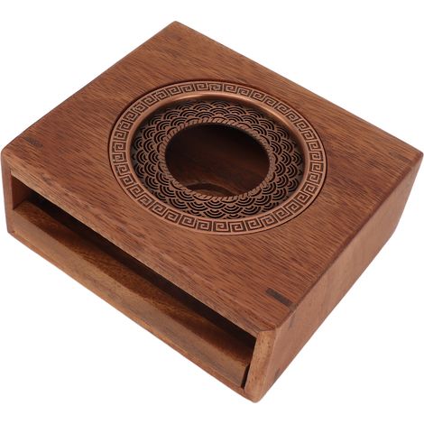 Candela tealight in stile giapponese, teiera in noce, scaldavivande universale. (1/5)