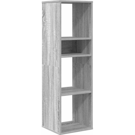 Maison Exclusive - Libreria Grigio Sonoma 34x31x112 cm in Legno Multistrato
