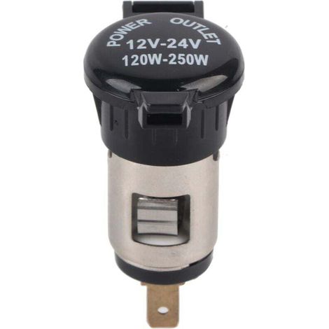 AIPERQ Jeffergarden Adaptateur allume-cigare 12-24V prise femelle allume-cigare pour voiture moto (1/4)