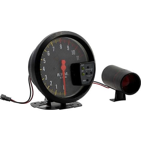 Capteur auto 5 Inch auto RPM 11000K Tachometer Gauge 7 Colors 12V Automotive Modified Electronic Instrument Unive (1/5)