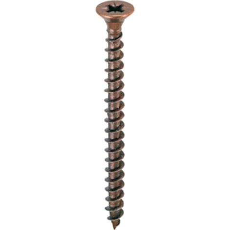 1PZ VITI A LEGNO TESTA SVASATA PIANA TESTA SVATA PIANA BRONZATE DIAMETRO MM 3 X 50 MM LUNGHEZZA TAGLIO CROCE