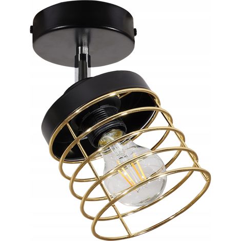 LÁMPARA DE TECHO COLGANTE LÁMPARA DE ARAÑA LED DORADA PLAFON