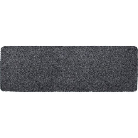 Tanami Two Tone Fleck, Barrier Runner Doormat, 50x150cm, Charcoal (1/3)