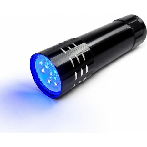 Lampe UV pour Détection de Fuites de Climatisation Auto, Lampe Ultraviolette pour Traceur UV, Testeur Étanchéité Clim Voiture, Diagnostic Fuites, Billets, Taches et Maison (1/5)