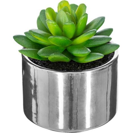 Künstliche Pflanze Shine, Keramik -Topf, H13 cm