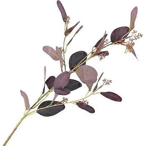 Feuilles d'eucalyptus artificielles, fausses fleurs, plante, décoration pour mariage, maison, café, fête6 (1/5)
