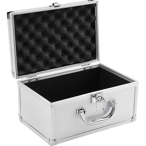 Boite A Outils Portable - Alliage D'aluminium - 23 X 15 X 12 5 Cm - Pour Garage Atelier Voiture - 1 Unite (1/5)
