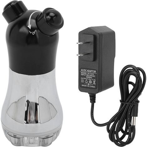 Appareil de massage visage RF radiofréquence LED bleue, outil beauté lifting V liftant raffermissant peau noir 100-240V prise USA (1/5)