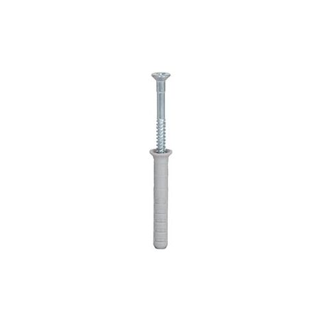 Fischer Goujon à clouer 50x N 8 x 80/40 S avec vis à clouer A2 acier inoxydable - 050375