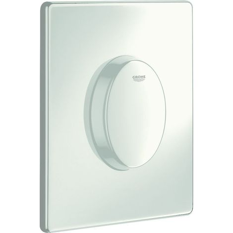 Grohe 38564SH0 Skate Air Piastra di Azionamento WC, Mono Sciacquo, Bianco (1/5)