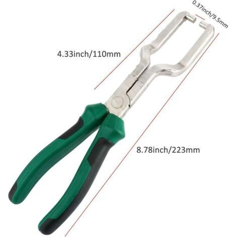 NALOOKAMIC Lntyq Pince de Tuyau de Carburant, Pince pour Tuyau d'Alimentation en Carburant, Pince Collier Durite Carburant, Pince de Filtre à Carburant,1 Paquet