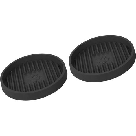 Supporto per pistone WC con base ventilata - marrone/nero